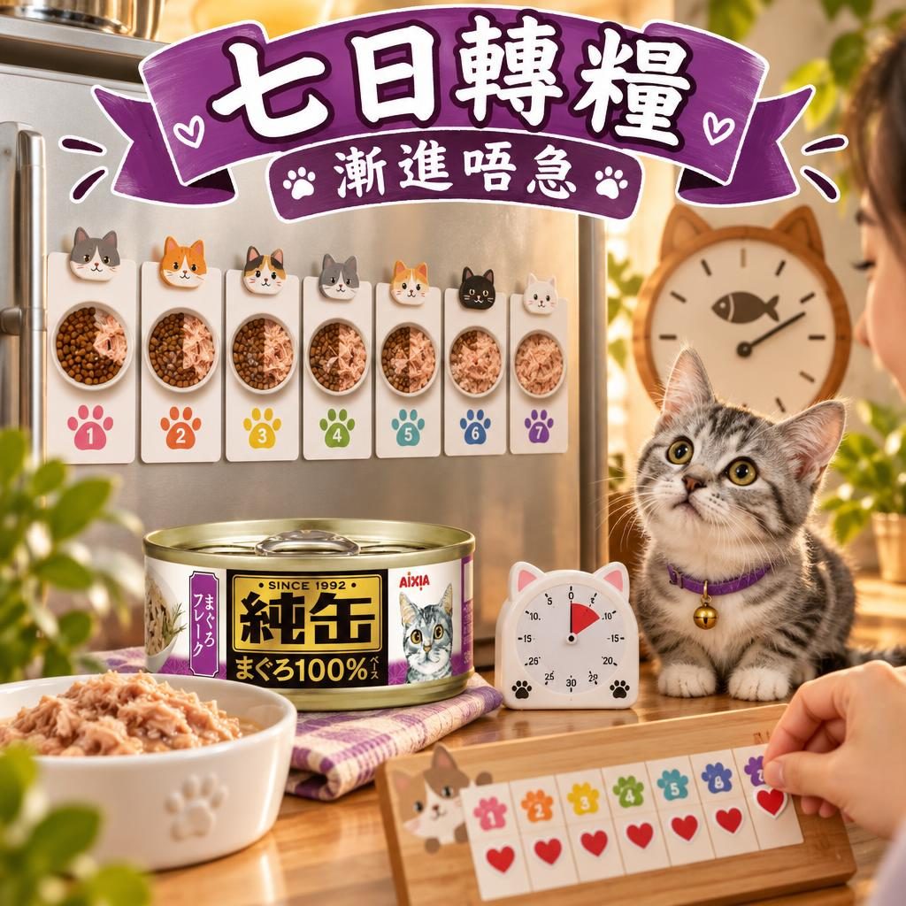 AIXIA 幼貓轉糧 情境圖