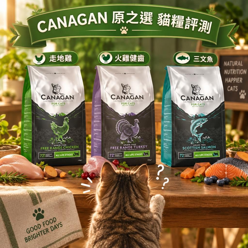 CANAGAN 貓糧邊款最受歡迎?熱門口味評測與價錢比較