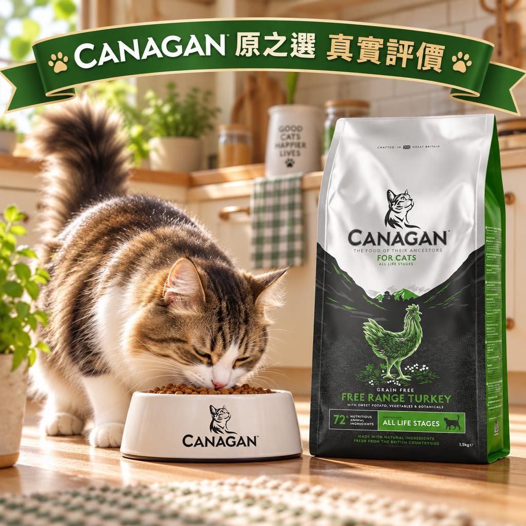 CANAGAN 原之選 cat food reviews 場景