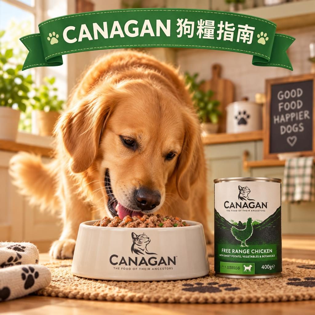 CANAGAN 狗糧全系列介紹|無穀物狗罐頭400g主食濕糧