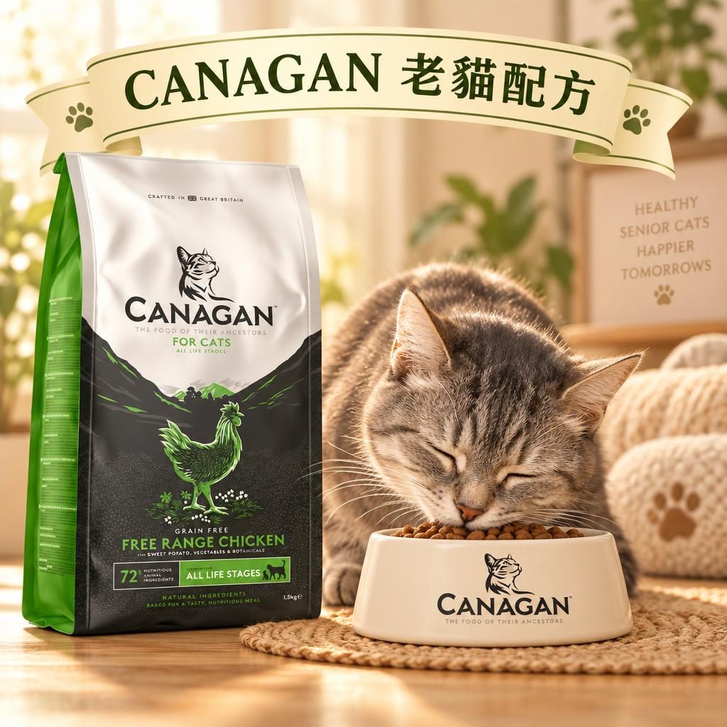 CANAGAN 原之選 senior cat 場景