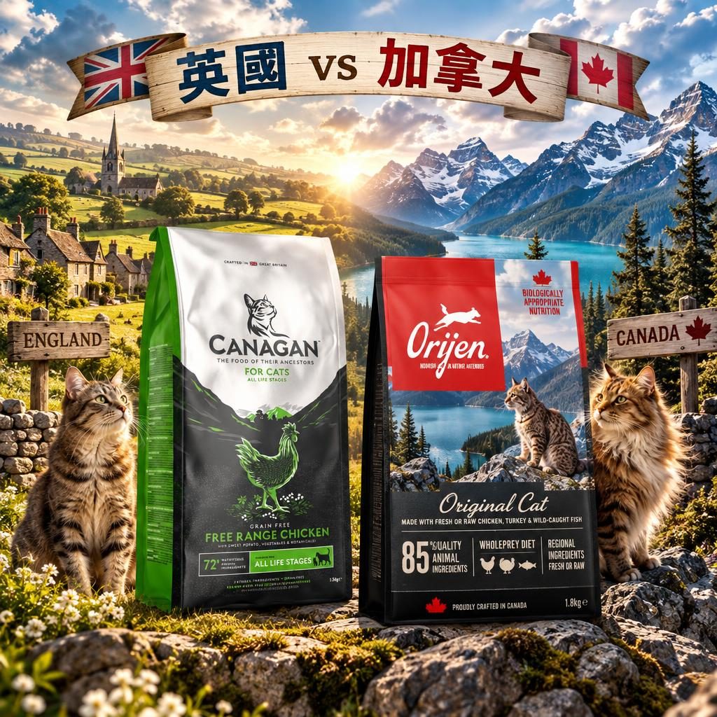 CANAGAN 原之選 vs orijen 場景