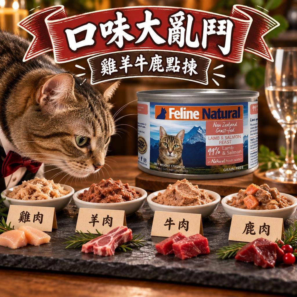 Feline Natural feline-natural-flavor-compare 示意圖 2
