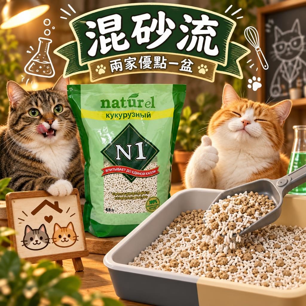 混砂流｜兩家優點一盆