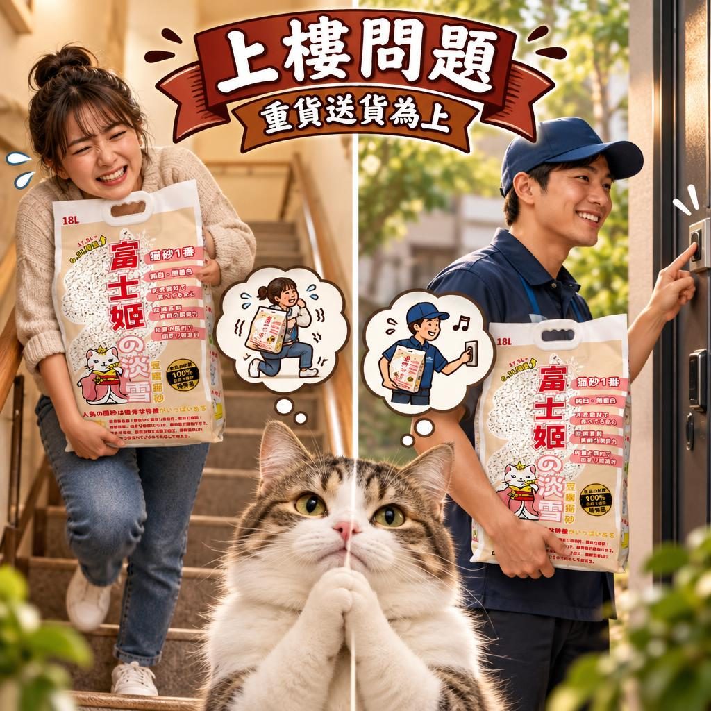 上樓問題｜重貨送貨為上