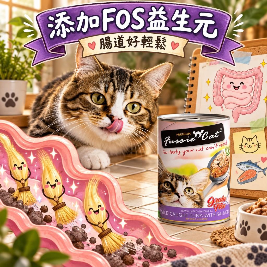 添加FOS益生元｜腸道好輕鬆