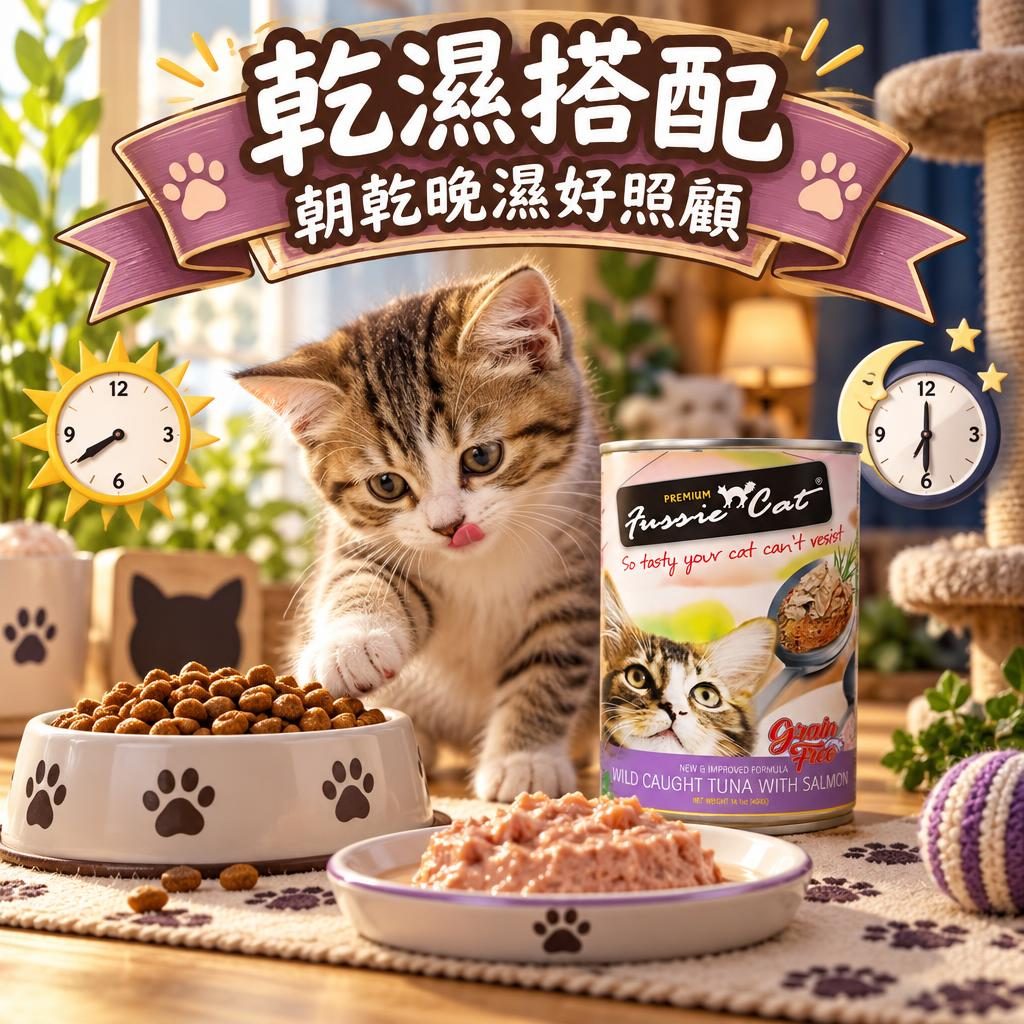 乾濕搭配｜朝乾晚濕好照顧