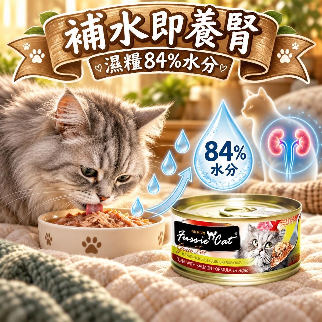 補水即養腎｜濕糧84%水分