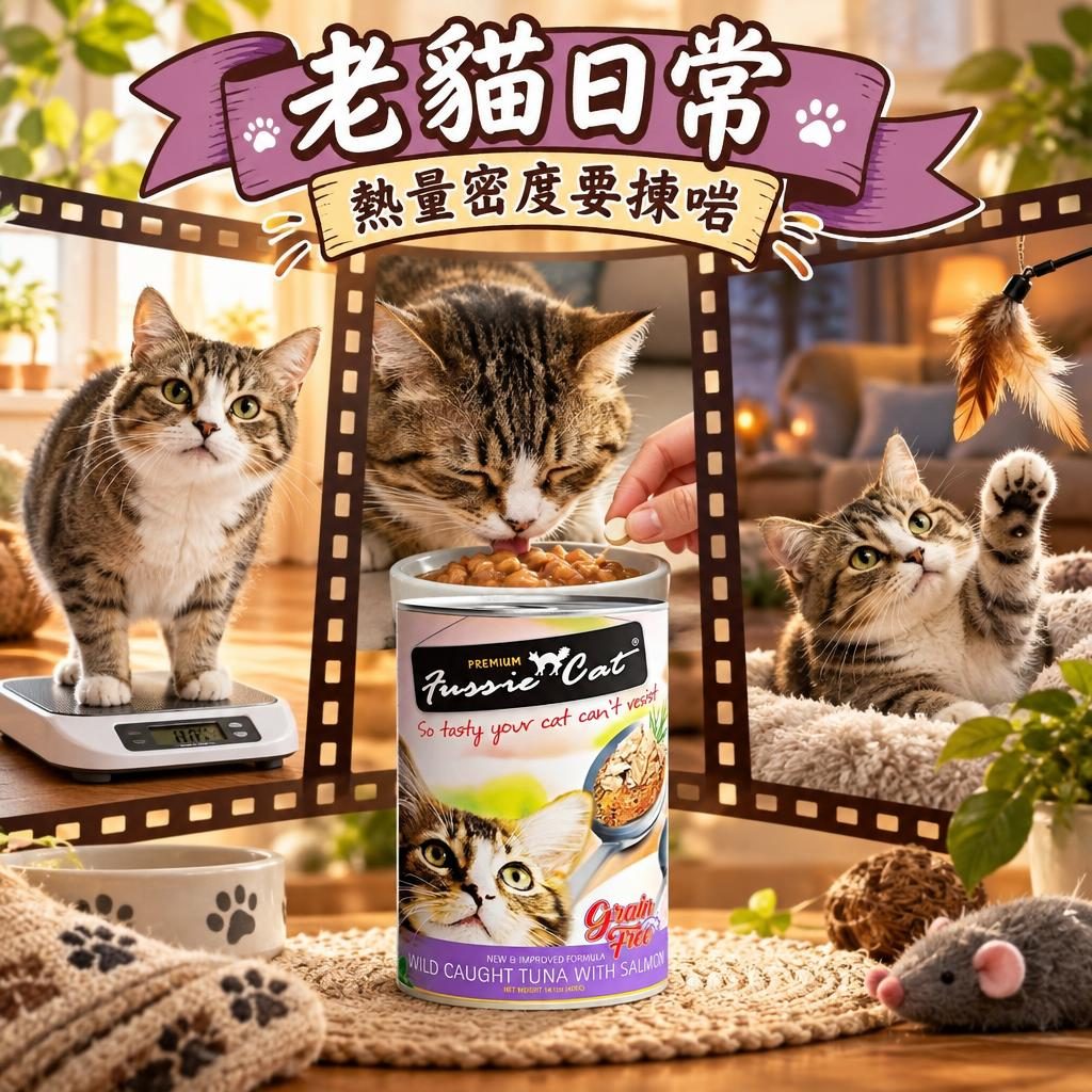 老貓日常｜熱量密度要揀啱