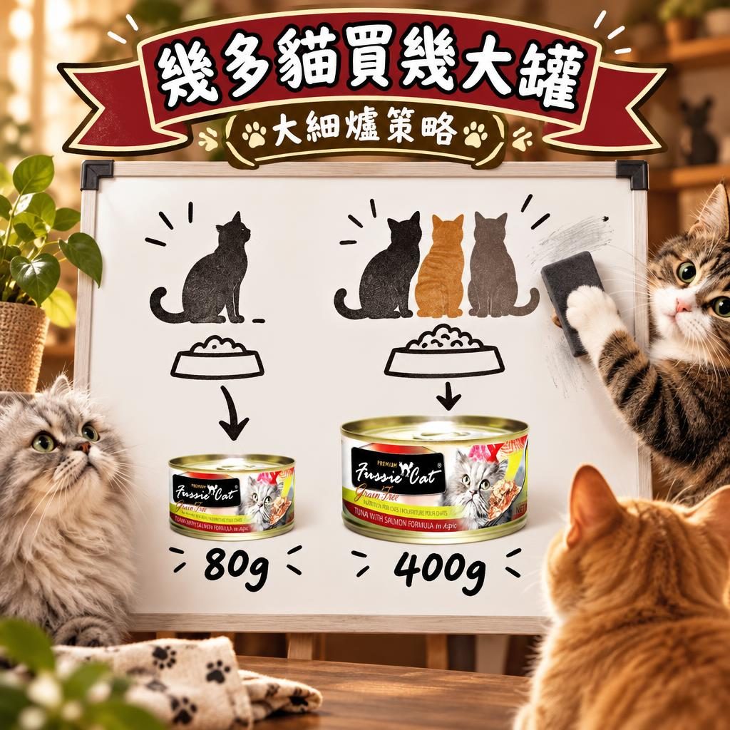 幾多貓買幾大罐|大細爐策略