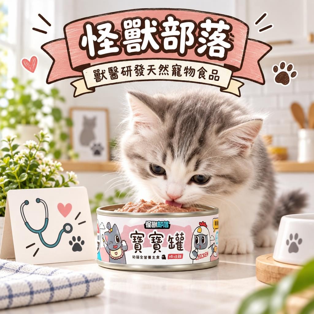 怪獸部落品牌主視覺