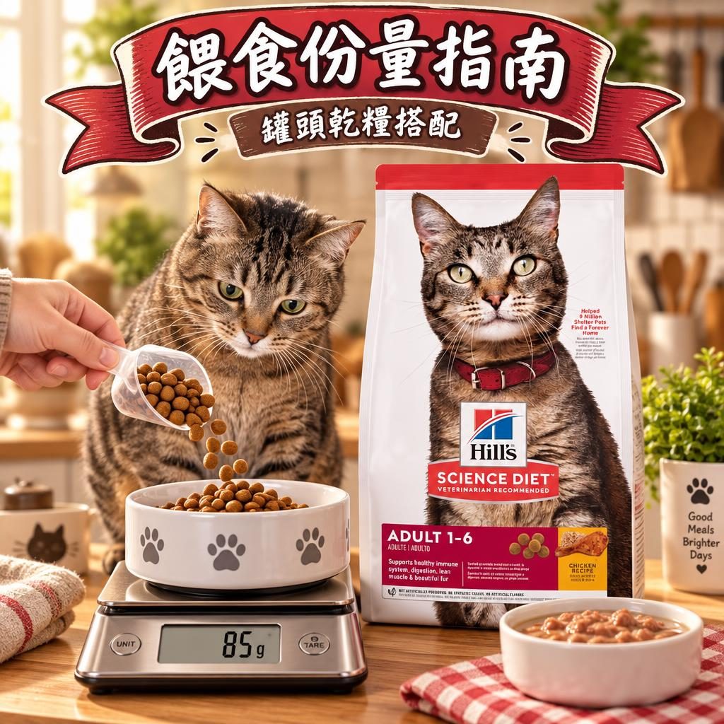 希爾思餵食份量指南:罐頭同乾糧點計?規格、體重原則一篇搞掂