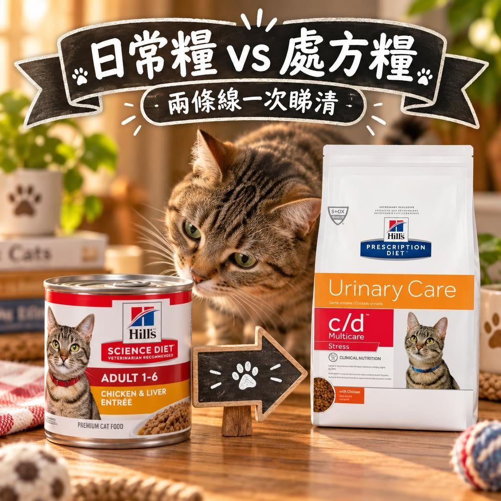 Hill's Science Diet 同 Prescription Diet 有咩分別?兩條產品線全面拆解