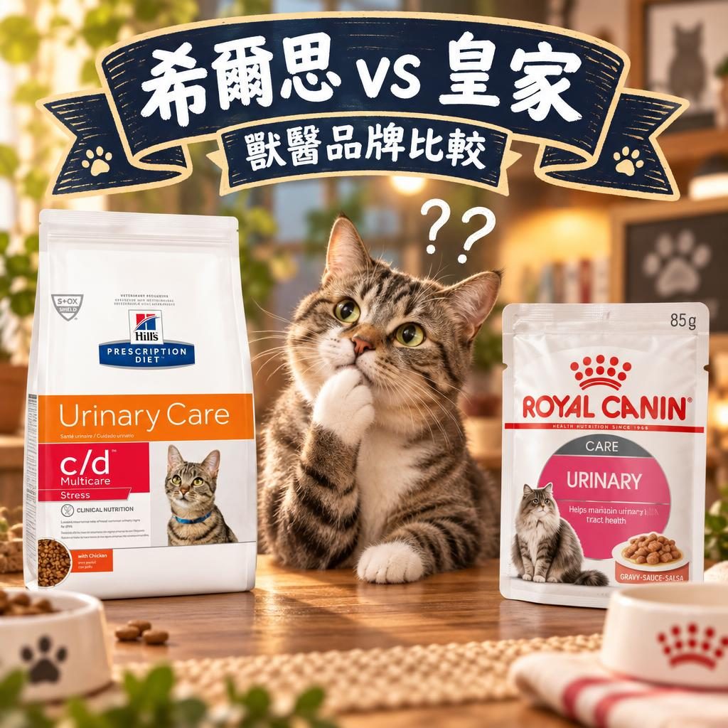 希爾思 vs 法國皇家比較|兩大獸醫品牌點揀?處方糧同品種糧全面對決