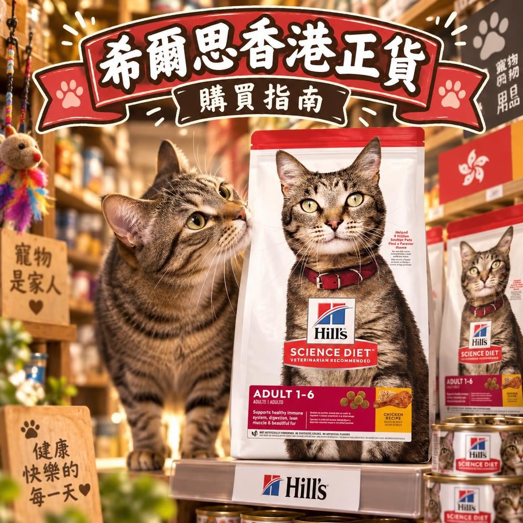 希爾思 Hill's 香港正貨購買指南|渠道、價格與防伏攻略
