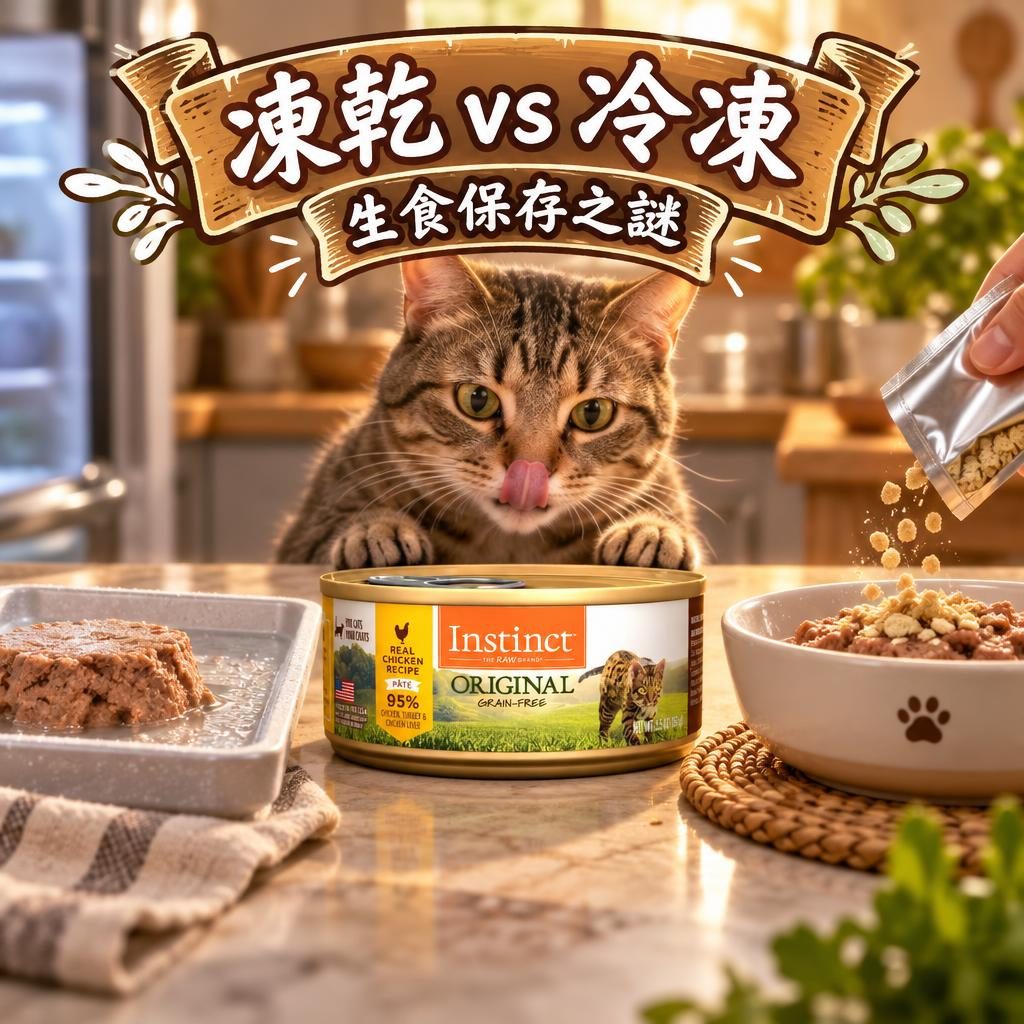 Instinct instinct-frozen-vs-freeze-dried 情境圖