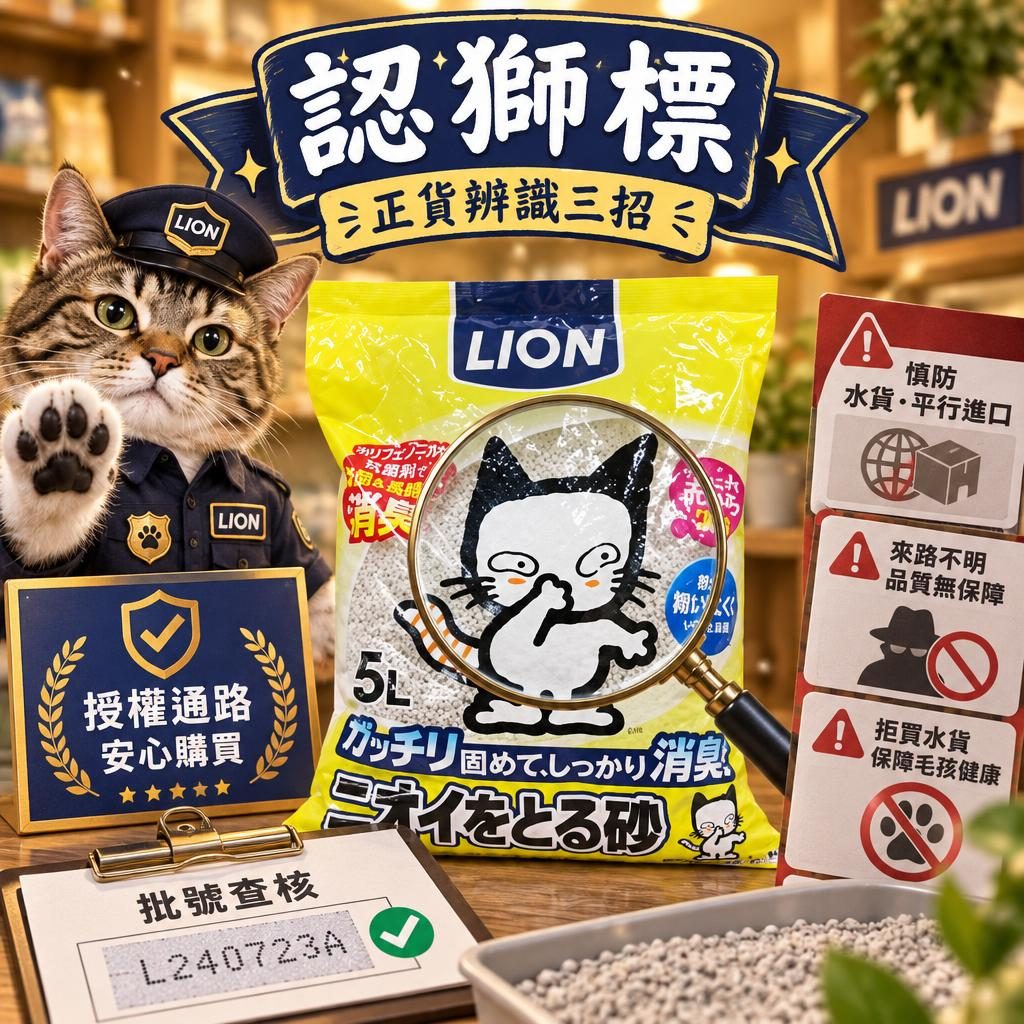 LION 貓砂香港邊度買?日本獅王正貨辨識與購買指南 2026