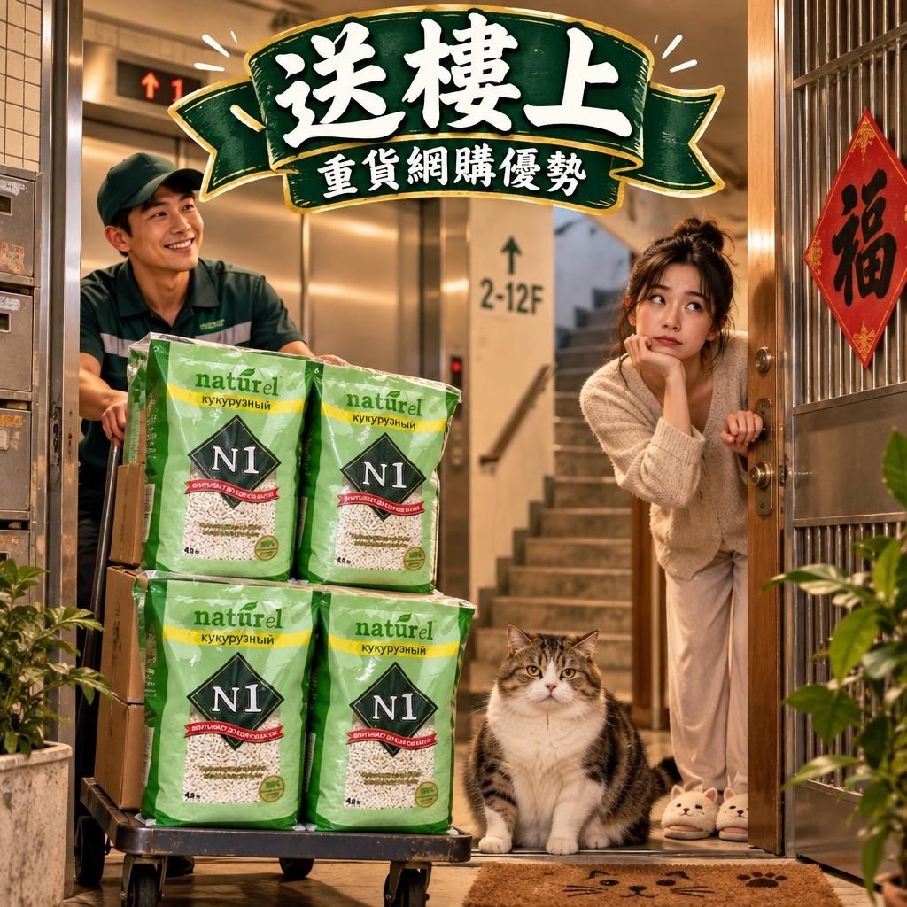 送樓上｜重貨網購優勢