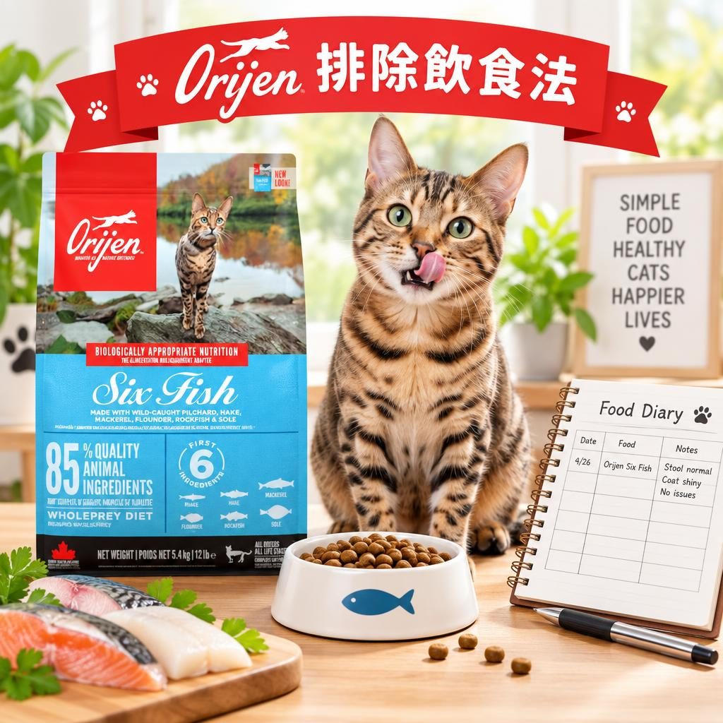 Orijen 渴望 food allergy 場景