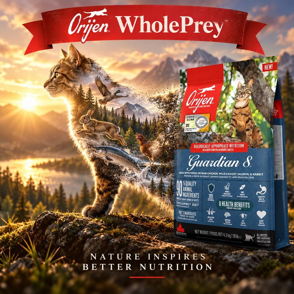 Orijen 渴望 fresh meat nutrition 場景