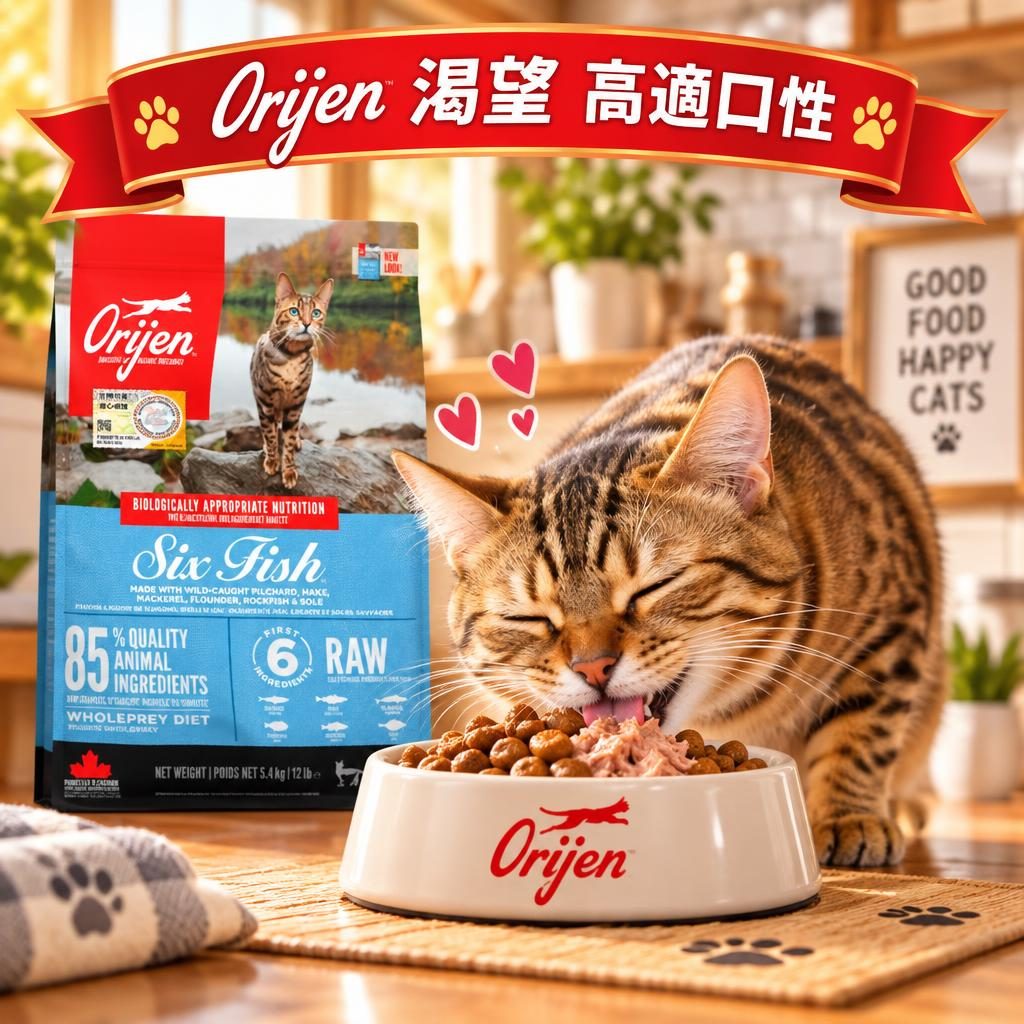 Orijen 渴望 picky eaters 場景