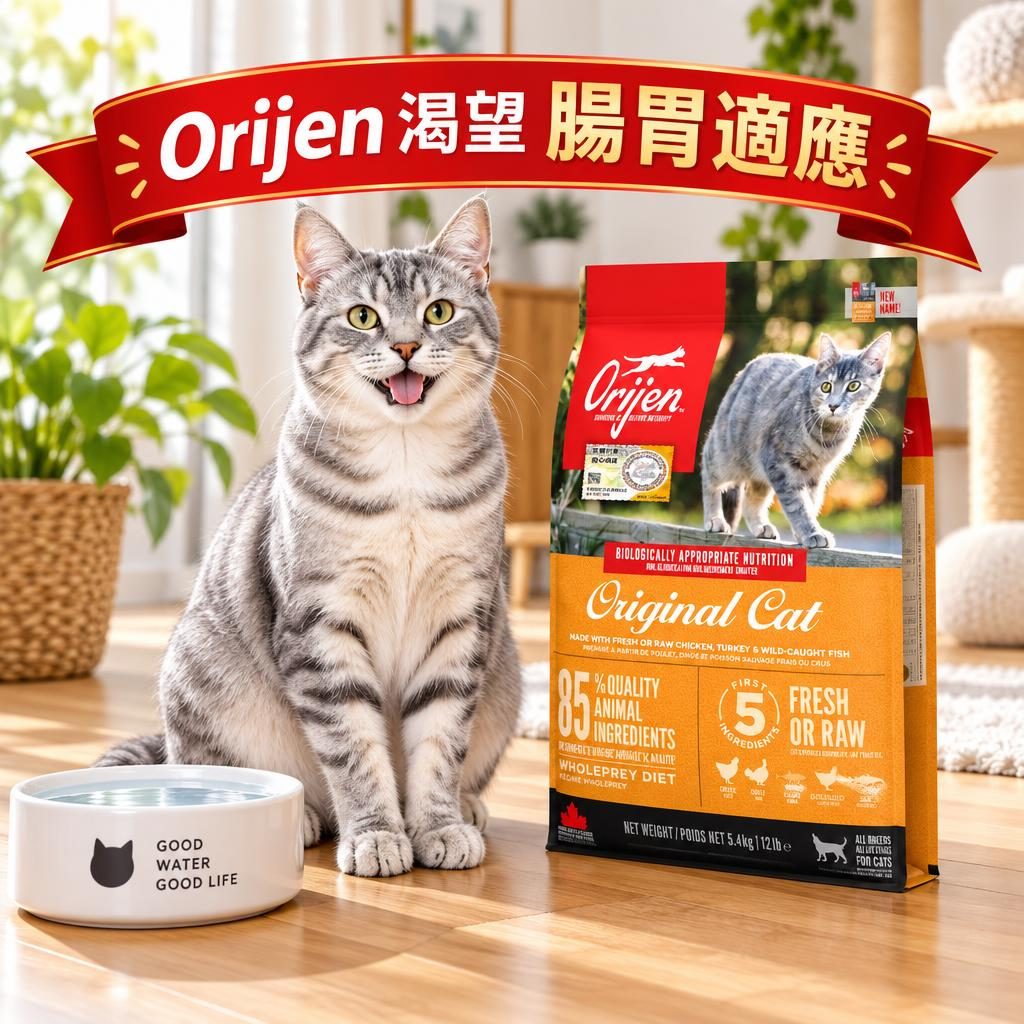 渴望改善狗狗軟便方法|Orijen高蛋白糧腸胃適應攻略