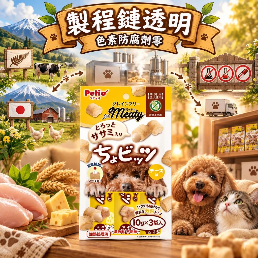 Petio 天然零食 情境圖