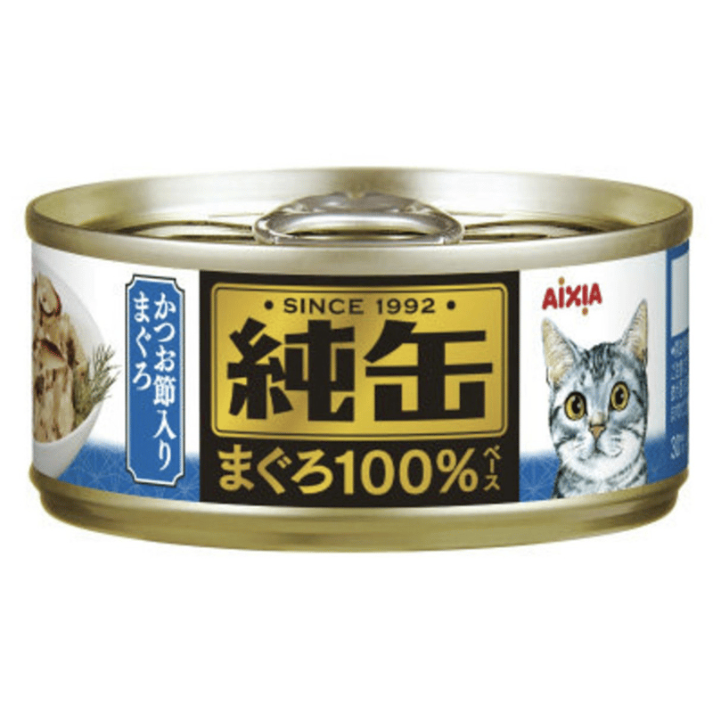 AIXIA 純缶 吞拿魚+鰹魚 65g (JMY-25)