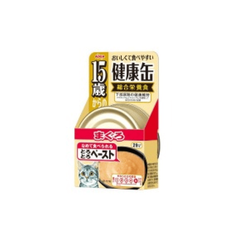 AIXIA 15+ 老貓罐 吞拿魚味 40g (KCG-4)