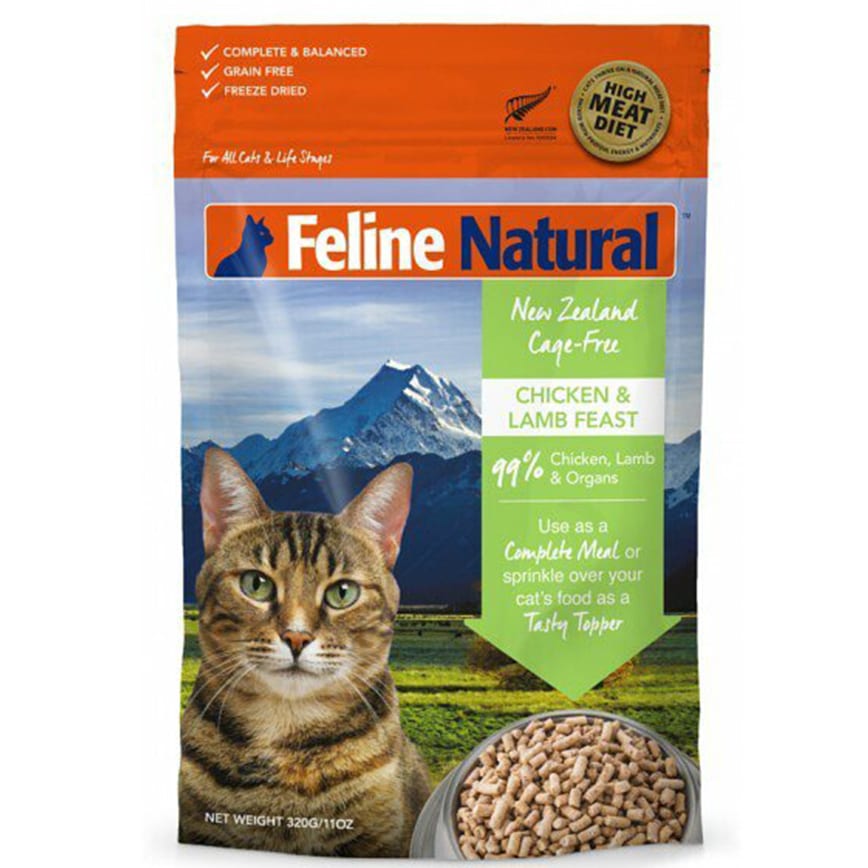 Feline Natural 凍乾貓糧 雞肉羊肉 320g