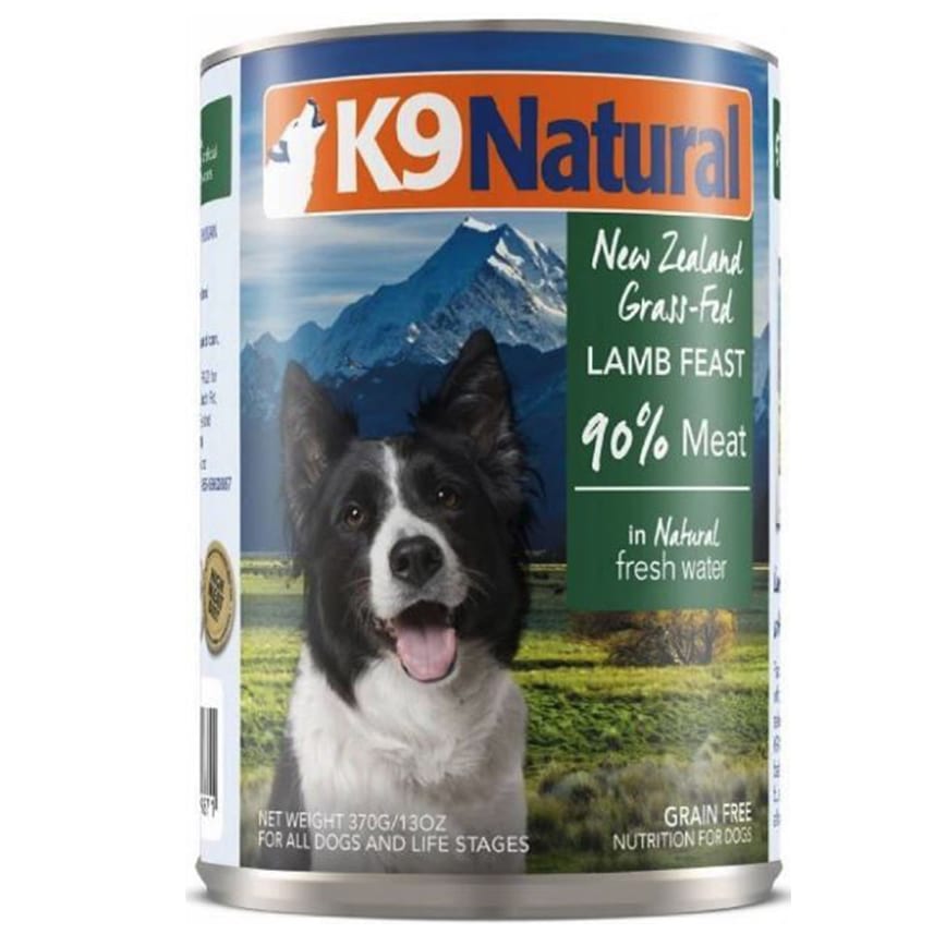K9 Natural 狗罐頭 羊肉盛宴 370g
