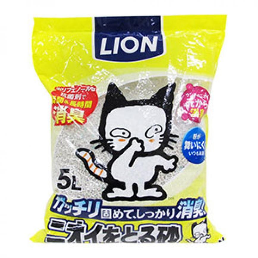 日本獅王 LION Pet 強勁消臭礦物砂 5L