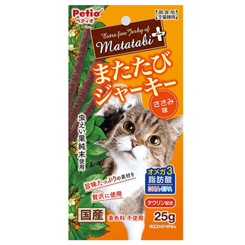 Petio 木天蓼鷄胸肉條 皮毛護理 15g