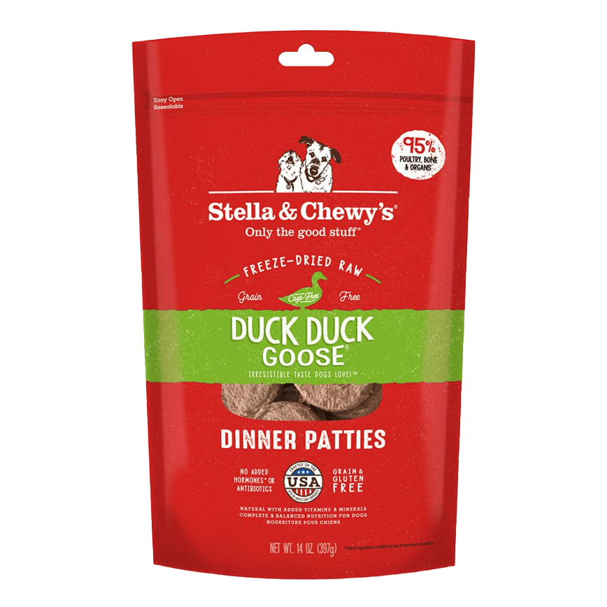 Stella & Chewy's 凍乾生肉狗主糧 鴨朋鵝友 25oz (SC009)