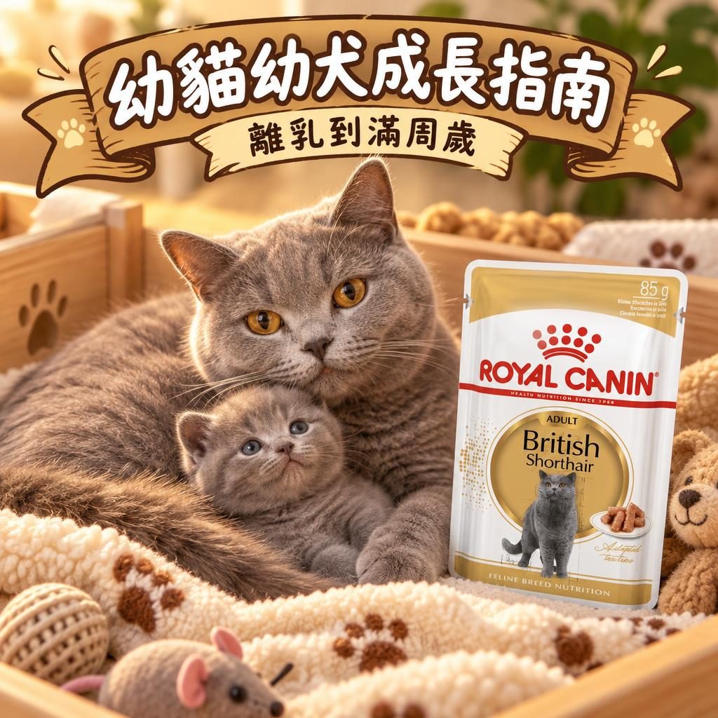 法國皇家 royal-canin-kitten-puppy 情境圖