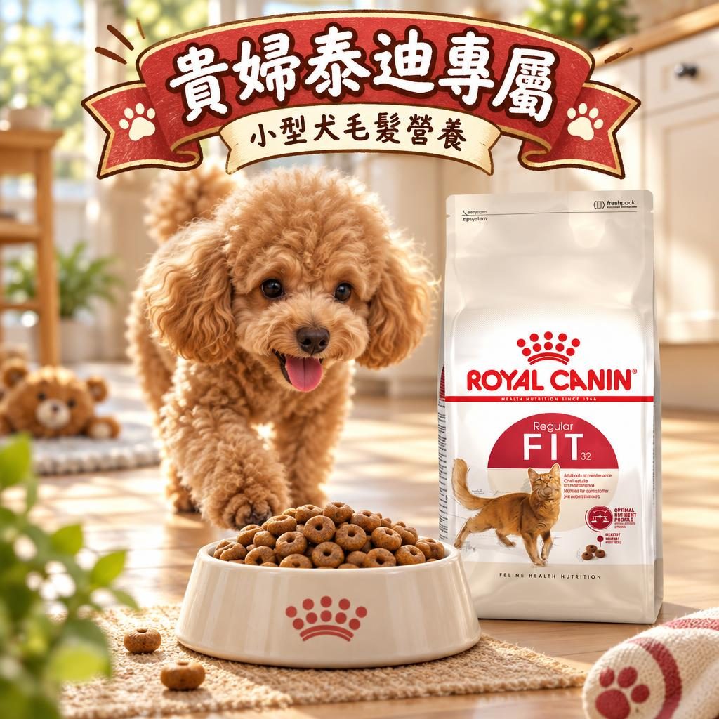 法國皇家 royal-canin-poodle-teddy 情境圖