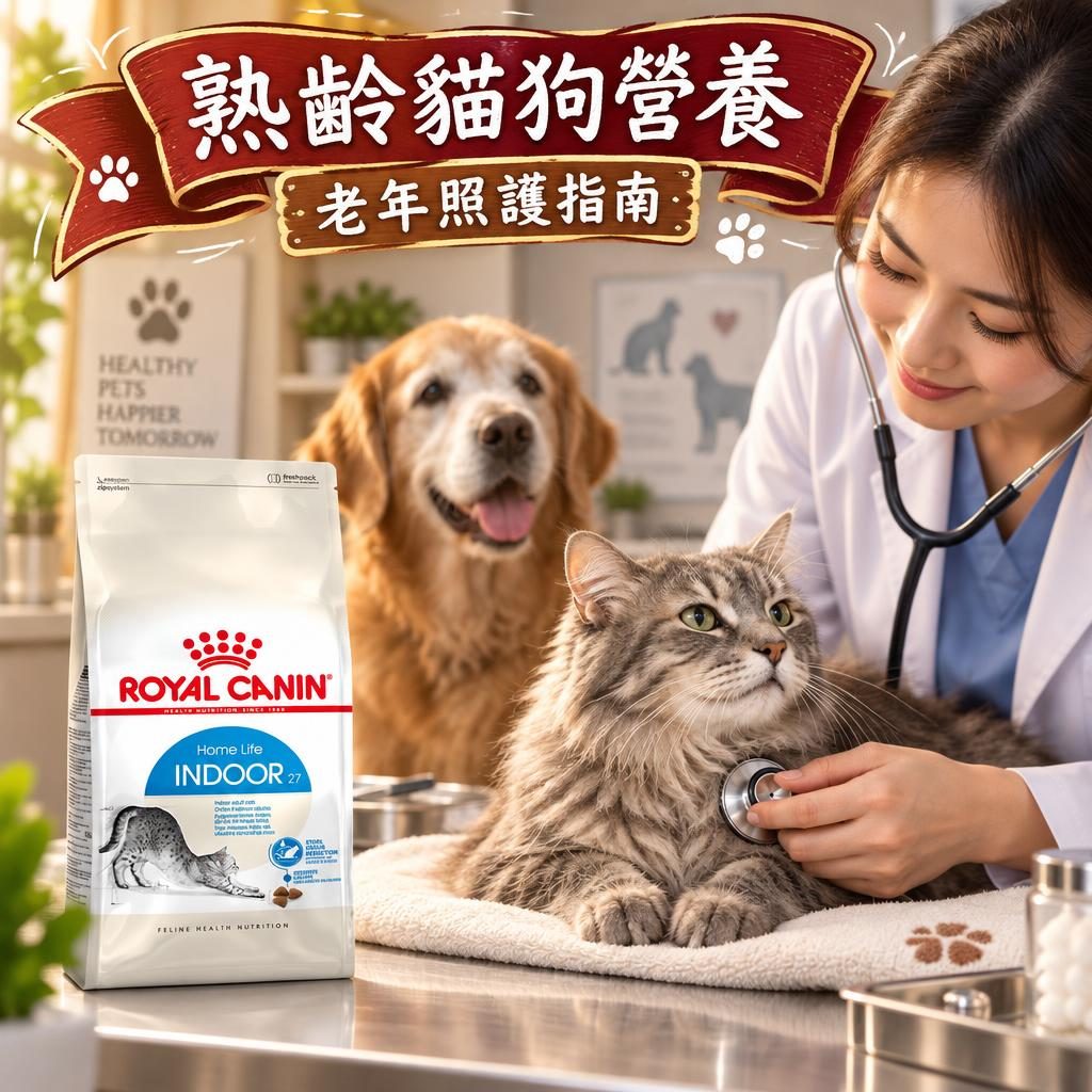 法國皇家 royal-canin-senior 情境圖