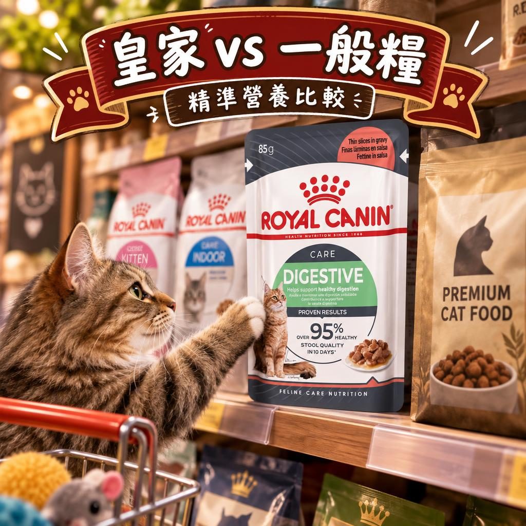 法國皇家 royal-canin-vs-others 情境圖