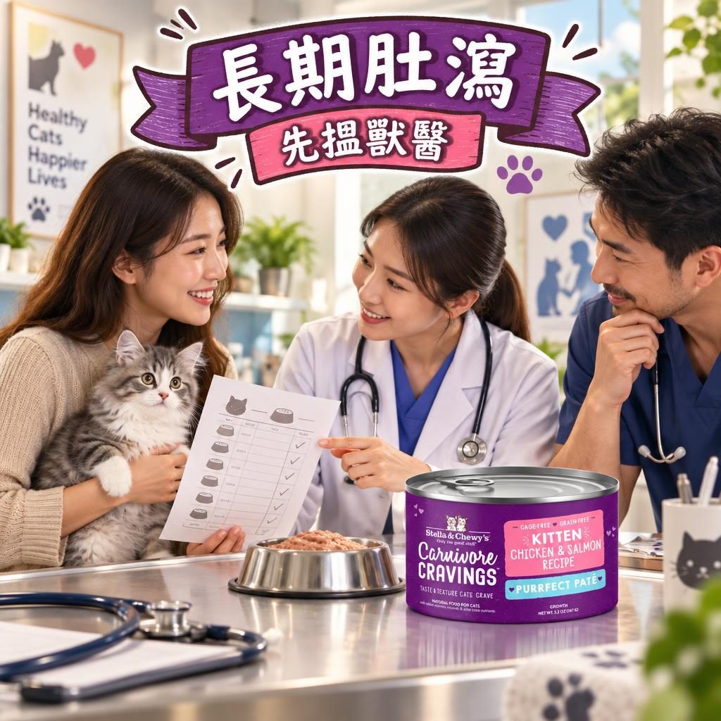 長期肚瀉｜先搵獸醫