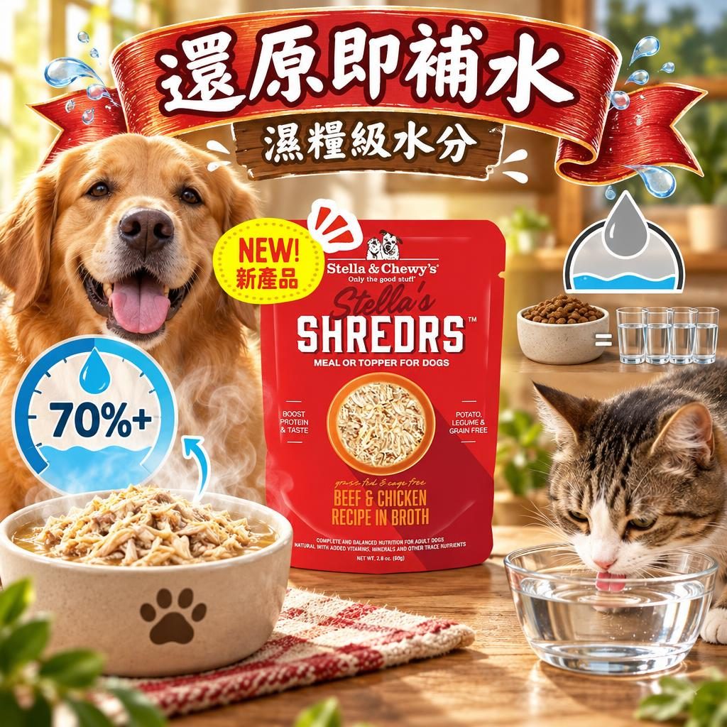 還原即補水｜濕糧級水分