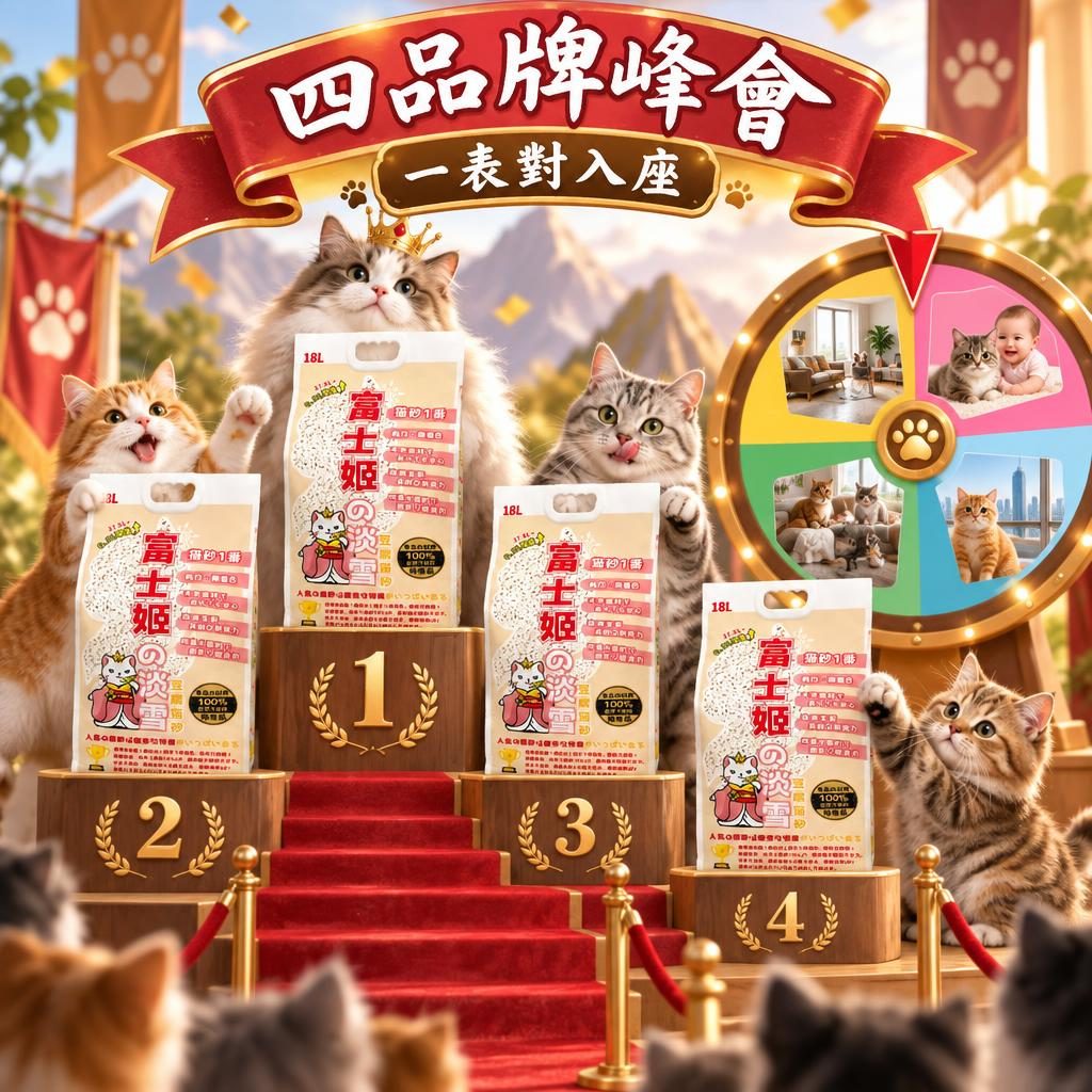 豆腐貓砂點揀?香港常見品牌比較與選購指南 2026