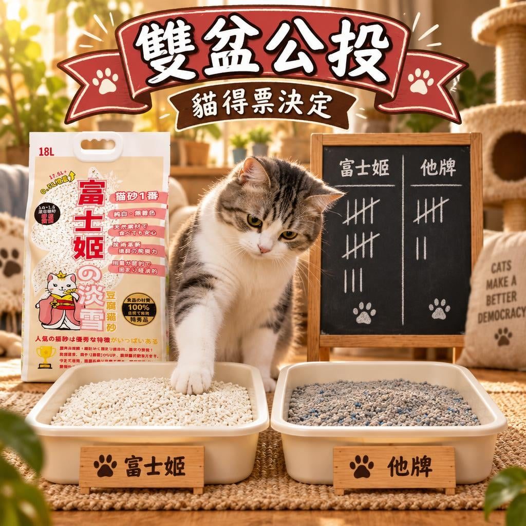 雙盆公投｜貓得票決定