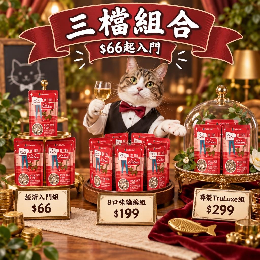 三檔組合｜$66起入門