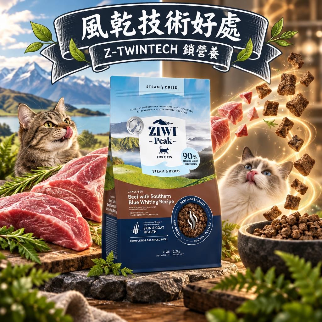 ZiwiPeak ziwipeak-airdried-benefits 示意圖 2