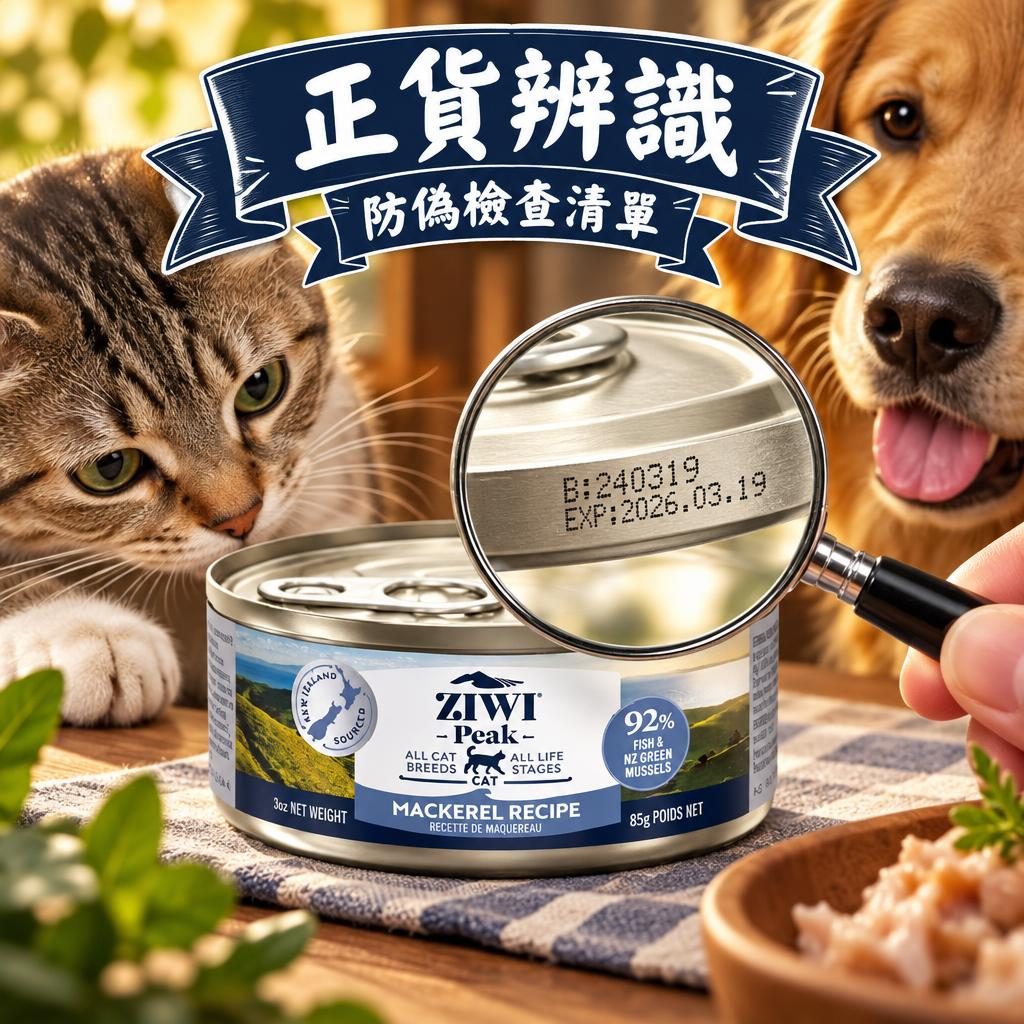 ZiwiPeak 正貨辨識指南:新舊包裝隨機發貨點樣睇?條碼、經銷授權、防偽重點