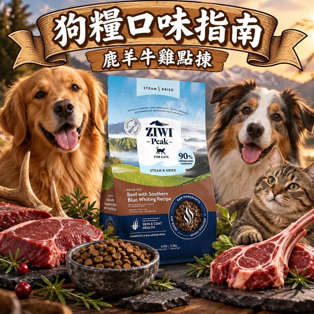 ZiwiPeak ziwipeak-dog-flavors 示意圖 2