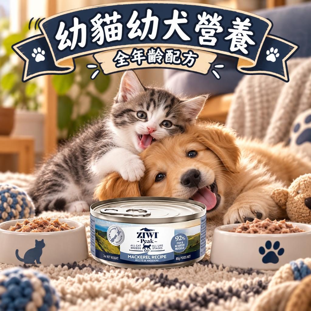 ZiwiPeak ziwipeak-kitten-puppy 情境圖