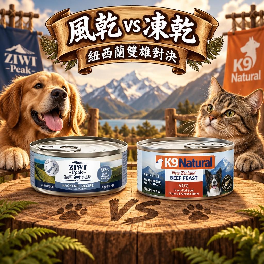 ZiwiPeak ziwipeak-vs-k9-natural 示意圖 2