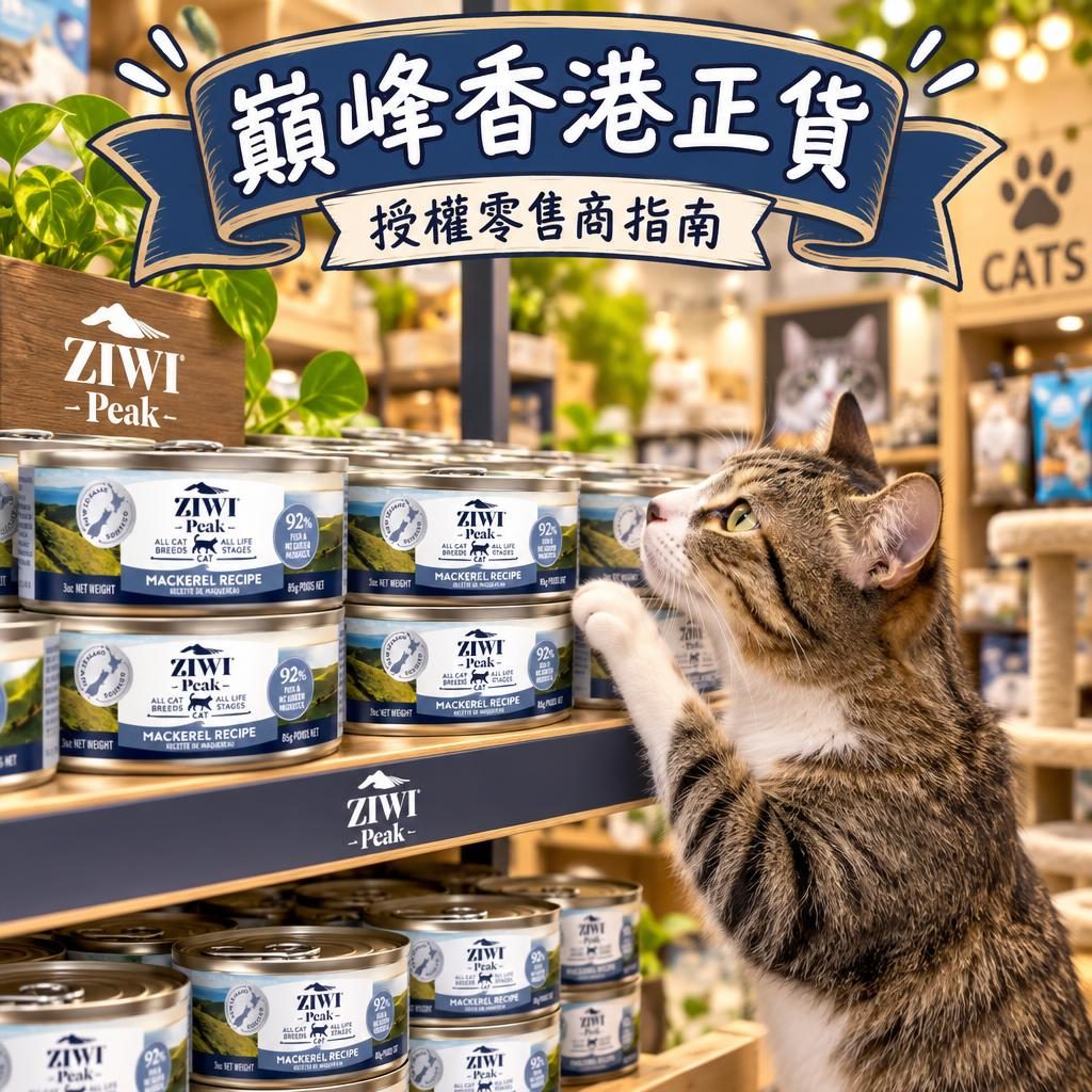 ZiwiPeak 香港哪裡買?授權零售商辨識與正貨檢查指南 2026