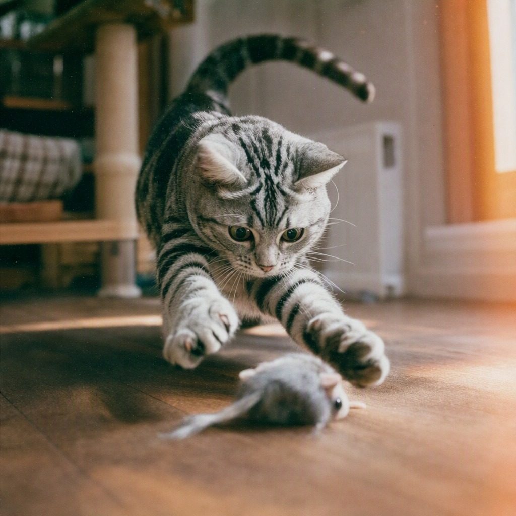 美國短毛貓 American Shorthair嘅生活照